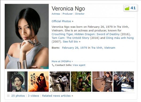 Top 41 bảng xếp hạng IMDb của Ngô Thanh Vân có ‘sức nặng’ thế nào ở Hollywood?